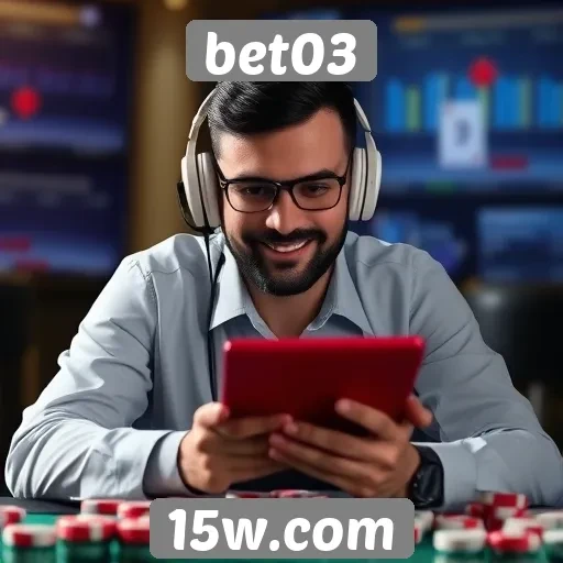 Recursos de suporte ao cliente disponíveis no bet03