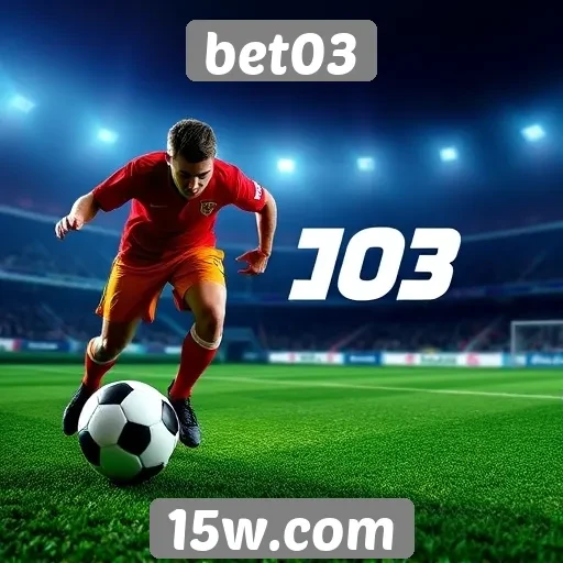 Apostas esportivas no bet03 em destaque